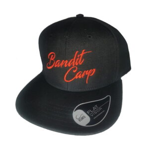 Bandit Carp Czapka Wędkarska Czarna Haft - obrazek 2