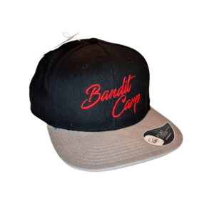 Bandit Carp Czapka Wędkarska Z Daszkiem Czarno Szara