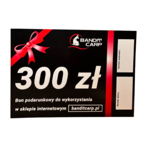 Wędkarska Karta Podarunkowa 300zł