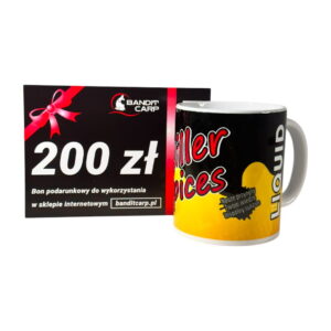 Kubek i Wędkarska Karta Podarunkowa 200zł