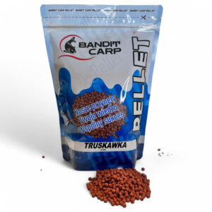 Bandit Baits Pellet Do Metody 4mm  Truskawka 1kg